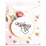 Coffret DIY - Broderie décorative - Mère et enfant