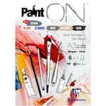 Bloc papier dessin painton clairefontaine 29 7 x 42 cm a3 250g assortiment feuilles