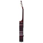 vidaXL Guitare classique pour débutants 4/4 39" Tilleul