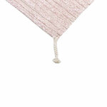 Tapis coton réversible enfant - rose - 140 x 200 cm