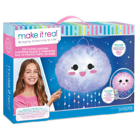 Make it real lampe nuage flottante de bricolage