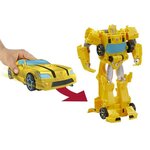 Transformers - bumblebee cyberverse adventures dinobots unite roll n' change - figurine bumblebee de 25 cm - des 6 ans