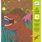 Cartes a gratter Le Regne des Dinosaures