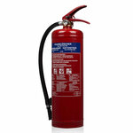Smartwares extincteur à poudre 4 kg classe abc acier fex-15140