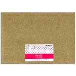 Flex thermocollant à paillettes - Or - 30 x 21 cm