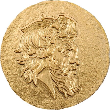 Pièce de monnaie en Or 5 Dollars g 0.5 Millésime 2023 Ancient Greece PAN