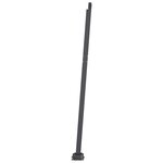 vidaXL Auvent automatique et capteur de vent/LED 500x300 cm Anthracite