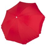 Bo-Camp Parasol 200 cm Rouge