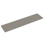 vidaXL Tapis de couloir aspect sisal argenté 50x200 cm