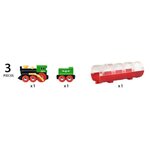Brio World Train a vapeur et Tunnel - Accessoire Circuit de train en bois - Ravensburger - Mixte des 3 ans - 33892