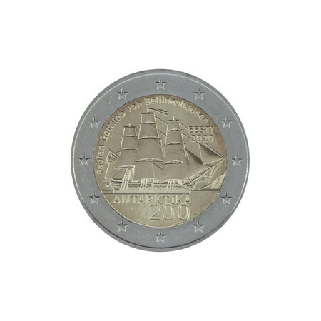 Estonie 2020 - 2 euro commémorative antarctique