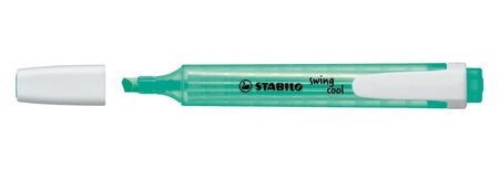 Surligneur de poche swing cool pte biseautée 1 - 4 mm turquoise stabilo
