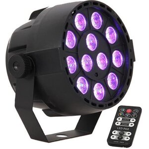 IBIZA LIGHT - Projeteur PAR a LED 12x3W RVB 3-en-1