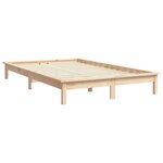 vidaXL Cadre de lit 200x200 cm bois de pin massif