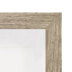 vidaXL Cadres photo 3D 5Pièces Bois foncé 28x35cm pour photos 4x(10x15cm)
