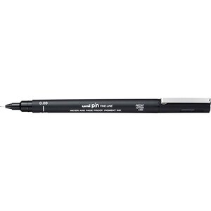 Feutre technique pin 003200 n pte 0 03 mm noir uni-ball