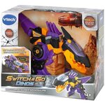 Vtech - switch & go dinos - brutor  super spinosaure (voiture de course)