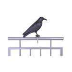 Epouvantail corbeau pour éloigner les pigeons
