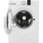 Lave-linge hublot continental edison -  10 kg – moteur induction –  largeur 59 7 cm - 1400 tours/min - blanc