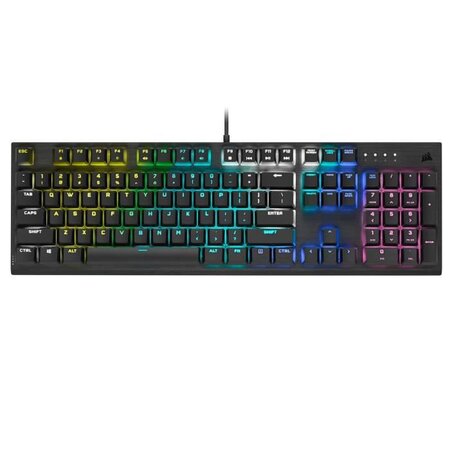 CORSAIR Clavier gamer mécanique K60 RGB PRO  - AZERTY (CH910D019FR)