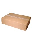 (lot  10 caisses) caisse américaine simple cannelure 800x600x600mm