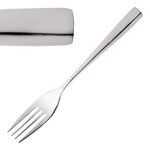 Fourchette à dessert 179 mm olympia torino - boite de 12 pièces -  - acier inoxydable