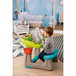 Smoby chevalet little pupils vert et bleu