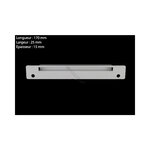 Partie fixe volet skimmer ancien model blanc skx6597