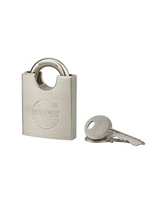 THIRARD - Cadenas à clé Marinox UNIKEY (achetez-en plusieurs  ouvrez avec la même clé)  50mm  2 clés