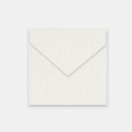 Lot de 50 enveloppes 155x155 mm milk naturel