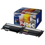Cartouche de toner clt-p406c  su375a  lot noir  cyan  magenta  jaune