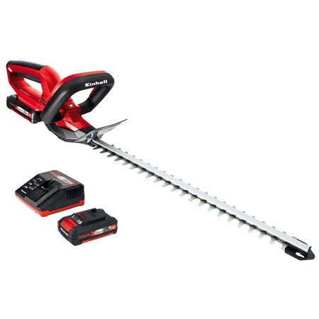 Einhell taille-haies sans fil "ge-ch 1846 li kit" 2 ah 18 v