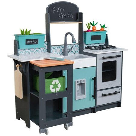 Cuisine de jeu gastronomique jardin