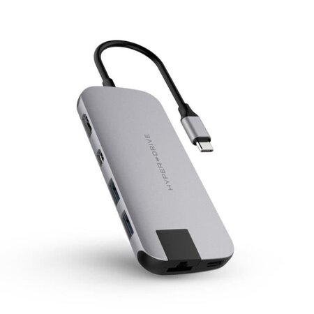 HYPER Hub USB-C Hyper SLIM - Gris