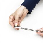 Paille en inox avec filtre intégré pour thé et infusions
