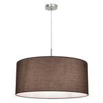 Eglo lampe suspendue pasteri rond gris 31577