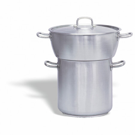 Couscoussier inox bombé 24 litres - pujadas -  - inox24oui