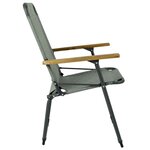Bo-Camp Chaise de camping pliable Bushwick Vert