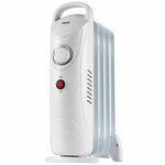 Tristar mini-radiateur à bain d'huile 5 ailettes ka-5103 500 w