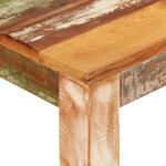 vidaXL Table de bar 112x55x108 cm Bois massif de récupération