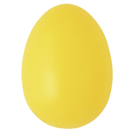 Oeufs en plastique 6 cm Jaune Clair (lot de 25)