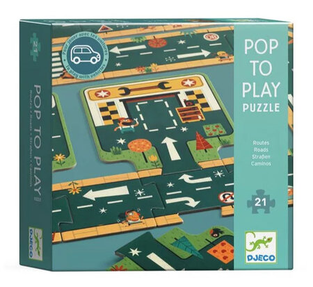Puzzle route 21 pieces