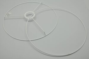 Ens. armature abat-jour cercle Ø20 cm