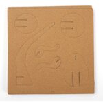 Maquette kangourou 3D en carton à monter soi-même