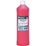Flacon de 1L de gouache liquide O'COLOR easywash rouge vif