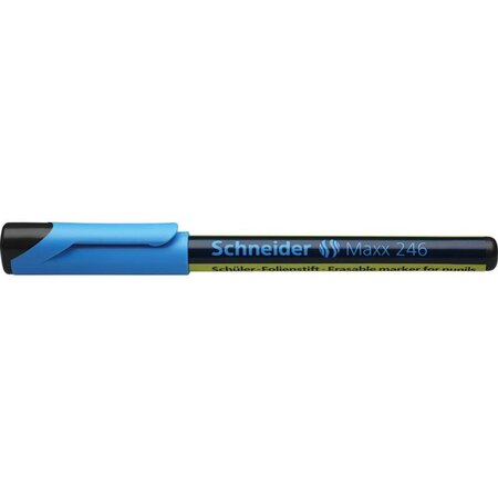 Feutre étudiants Maxx 246 pour films Non-Permanent noir SCHNEIDER