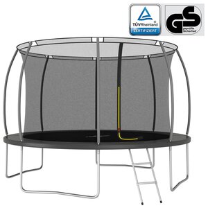 vidaXL Ensemble de trampoline rond 366x80 cm 150 kg