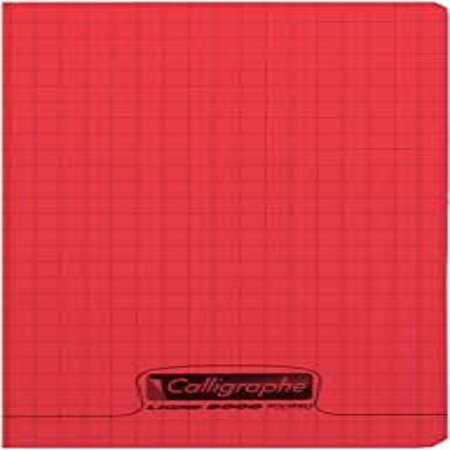 Calligraphe Un carnet piqué 96 pages 11x17 cm 90g petits carreaux