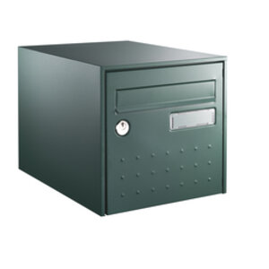 Boîte aux lettres STEELBOX Simple Face normalisée - Vert 6005 - Decayeux