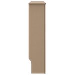 vidaXL Cache-radiateur 112x19x81 cm MDF